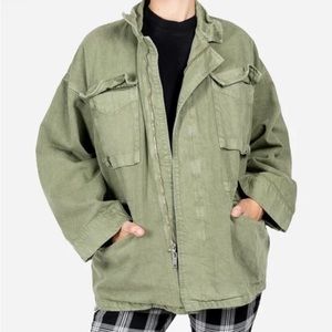 NEW UNISEX Spirit Jersey Oversized Almost Angels Utility jacket medium MSRP $298